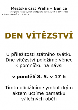 DEN VÍTĚZSTVÍ