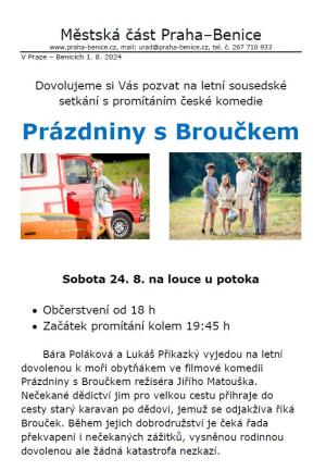 Letní kino + sousedské setkání 1