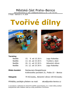 Tvořivé dílny - Vánoční věnce 1